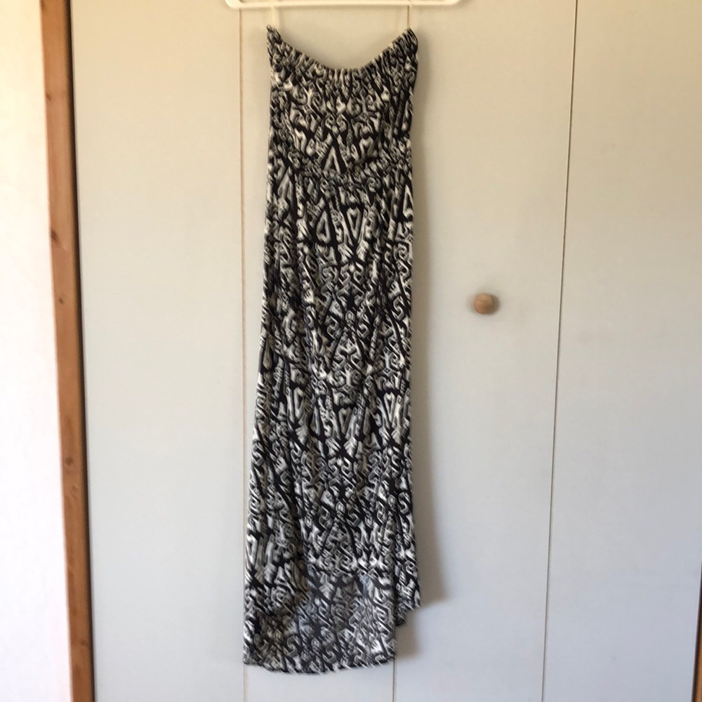 Mai Tai High Low Strapless Dress